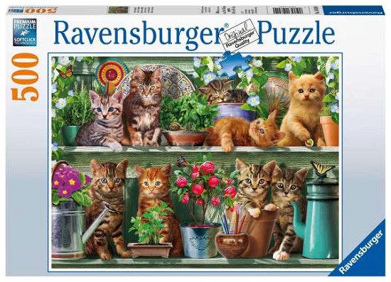 Ravensburger Puzzel Katjes In Het Rek - Legpuzzel - 500 Stukjes - Ravensburger - Annan - Ravensburger - 4005556148240 - 26 februari 2019