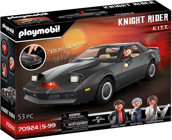 Cover for Playmobil · Knight Rider K.I.T.T. ( 70924 ) (Leksaker)