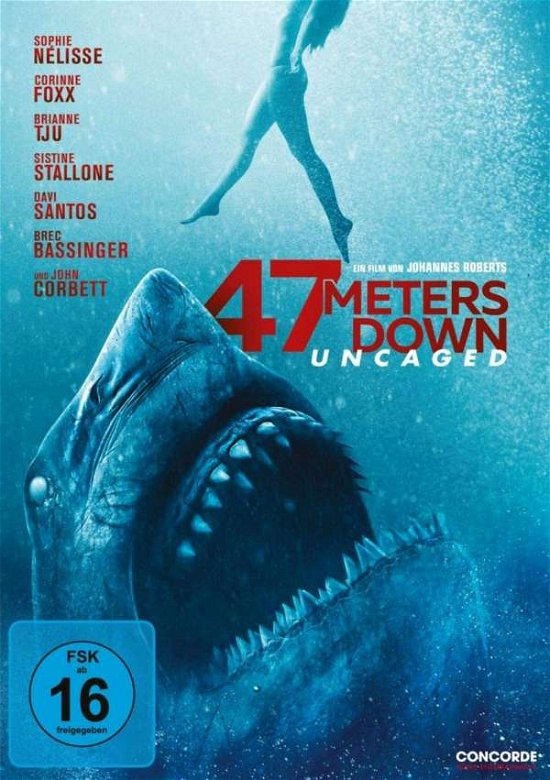 47 Meters Down: Uncaged DVD - 47 Meters Down: Uncaged - Film - Concorde - 4010324204240 - 20. februar 2020