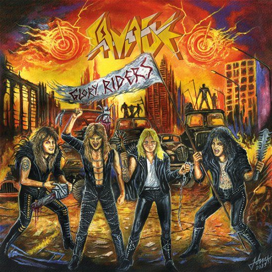 Cover for Savage · Glory Riders (CD) (2023)
