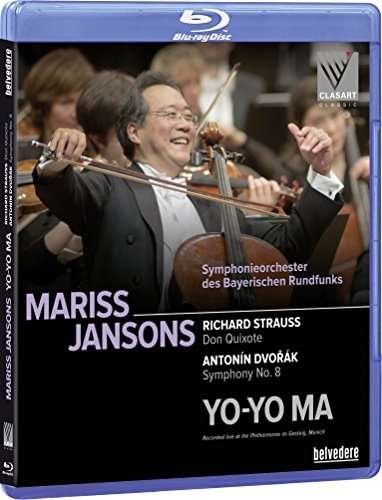 Cover for Yoyo Ma Bavarian  Rso  Jansons · Strauss  Don Quixote (Blu-ray) (2016)