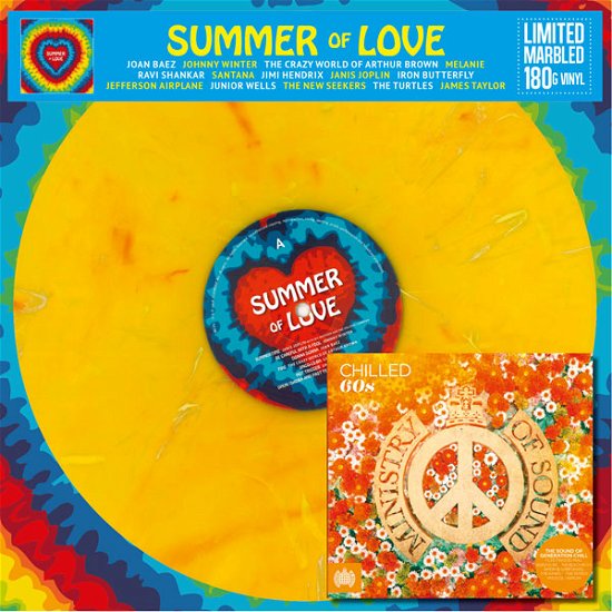 Cover for Various Artists · Summer of Love (+ Chilled 60's 3cd) (LP) (2021)