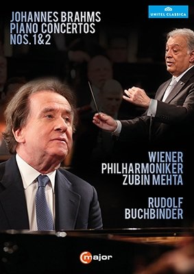 Cover for Rudolf Buchbinder · Brahms:piano Concertos Nos.1&amp;2 (MDVD) [Japan Import edition] (2016)