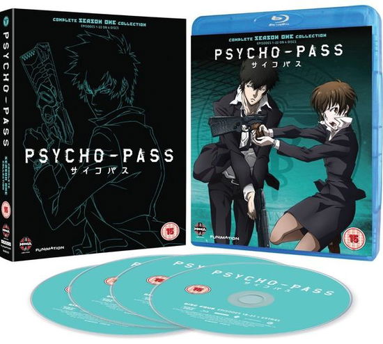 Cover for Psycho-Pass - Complete Season One Collection · Psycho Pass Season 1 (Blu-ray) (2014)