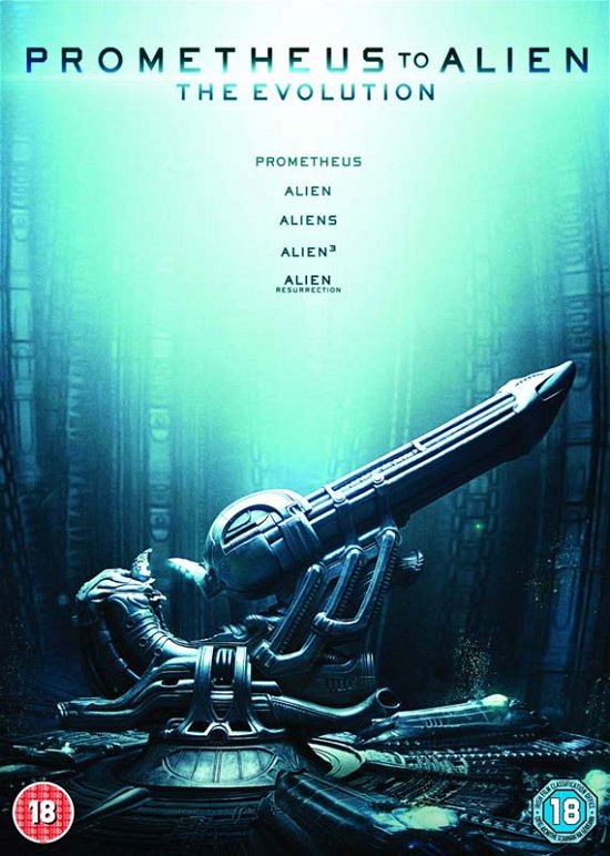 Cover for Ridley Scott · Prometheus to Alien: The Evolution Collection (DVD) (2012)