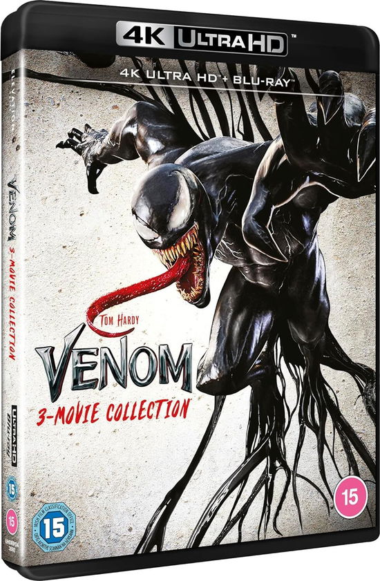 Cover for Venom: 3-movie Collection (4K Ultra HD) (2025)