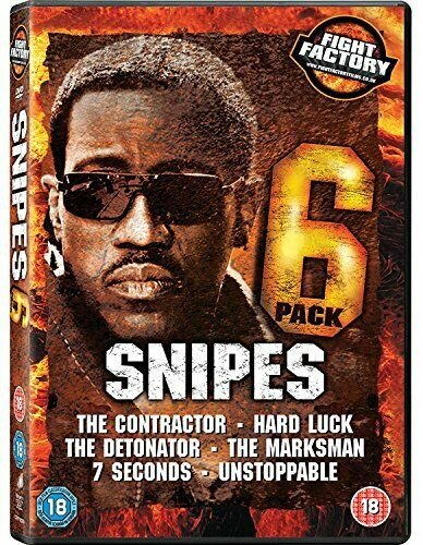 Wesley Snipes 6 Pack - The Contractor / Hard Luck / The Detonator / The Marksman / 7 Seconds / Unstoppable - (UK-Version evtl. keine dt. Sprache) - Film - SONY PICTURES HE - 5051159923240 - September 19, 2011