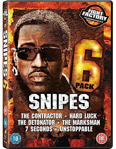 Wesley Snipes - 6 Pack Collection - (UK-Version evtl. keine dt. Sprache) - Elokuva - Sony Pictures - 5051159923240 - maanantai 19. syyskuuta 2011