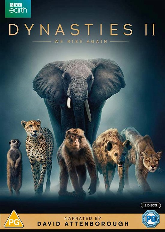 Cover for David Attenborough - Dynasties · David Attenborough - Dynasties II (DVD) (2022)
