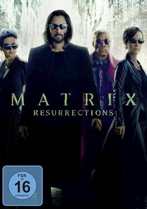 Cover for Keanu Reeves,carrieanne Moss,yahya Abdulmateen... · Matrix Resurrections (DVD) (2022)