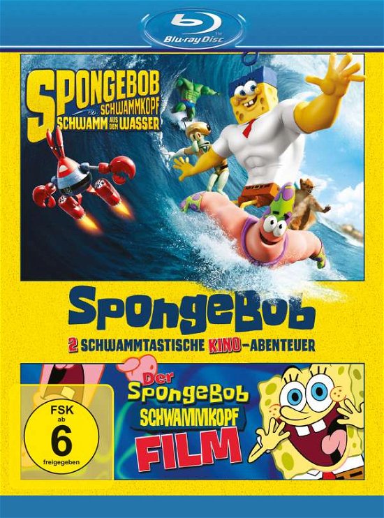 Cover for Keine Informationen · Spongebob Schwammkopf-der Film &amp; Spongebob... (Blu-ray) (2018)