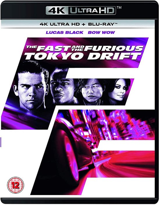 Cover for Fast 3 Uhd · Fast and Furious 3 - The Fast And The Furious - Tokyo Drift (4K UHD Blu-ray) (2018)