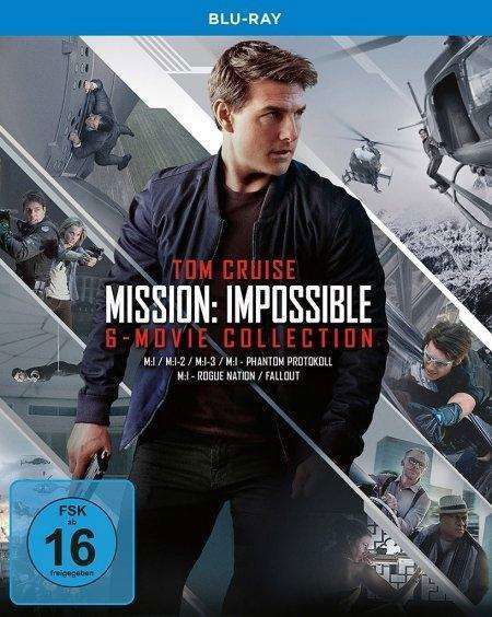 Cover for Tom Cruise,ving Rhames,simon Pegg · Mission: Impossible-6-movie Collection (Blu-ray) (2018)