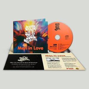 Cover for Irvine Welsh &amp; The Sci-Fi Soul Orchestra · Men In Love (CD) (2025)