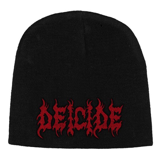 Cover for Deicide · Deicide Unisex Beanie Hat: Logo (TØJ) [Black - Unisex edition] (2019)