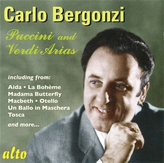 Cover for Carlo Bergonzi · Arias Alto Klassisk (CD) (2013)