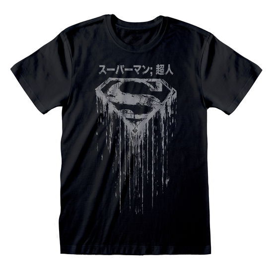 Cover for Dc Comics: Superman · Distressed Japanese (T-Shirt Unisex Tg. 2XL) (N/A)