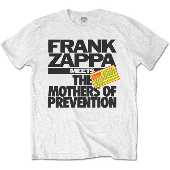 Frank Zappa Unisex T-Shirt: The Mothers of Prevention - Frank Zappa - Merchandise -  - 5056170693240 - 