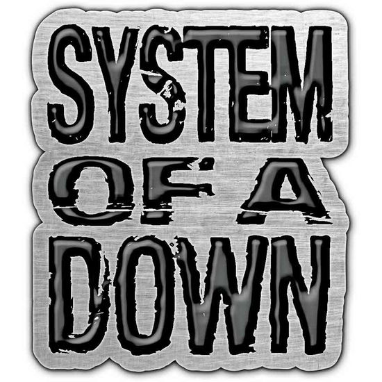 System Of A Down Pin Badge: Logo - System Of A Down - Fanituote -  - 5056365723240 - 