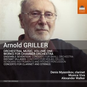 Cover for Griller / Myasnikov / Walker · Orchestral Music Volume One (CD) (2017)