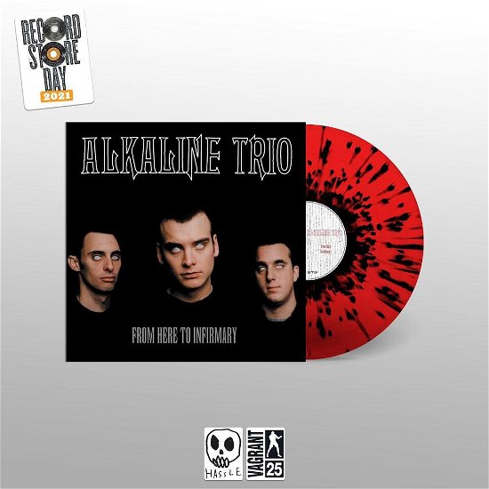 Cover for Alkaline Trio · From Here to Infirmary (Black Vinyl) (LP) [Reissue edition] (2021)
