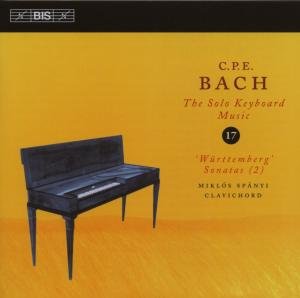 Cover for Miklos Spanyi · Cpe Bach / Solo Keyboard Music 17 (CD) (2007)