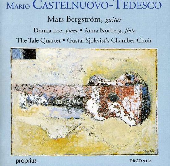 Cover for Castelnuovo-tedesco / Bergstrom · Guitar Chamber Music (CD) (1995)