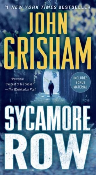 Cover for John Grisham · Sycamore Row: a Novel (Jake Brigance) (Taschenbuch) (2014)