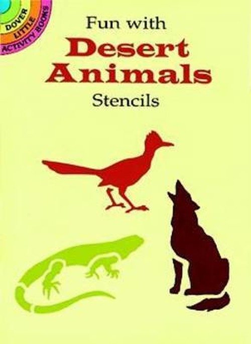 Cover for Paul E. Kennedy · Fun with Desert Animals Stencils - Little Activity Books (MERCH) (2000)