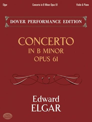 Cover for Edward Elgar · Concerto in B Minor Op. 61: with Separate Violin Part (Dover Chamber Music Scores) (Pocketbok) [Pck Rep edition] (2013)