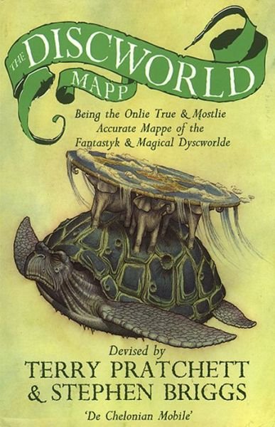 The Discworld Mapp: Sir Terry Pratchett’s much-loved Discworld, mapped for the very first time - Stephen Briggs - Bøker - Transworld Publishers Ltd - 9780552143240 - 9. november 1995