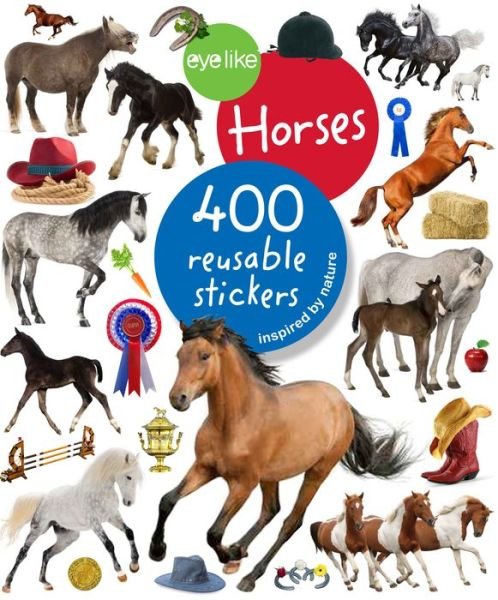 Cover for Workman Publishing · Eyelike Stickers: Horses (Pocketbok) (2016)