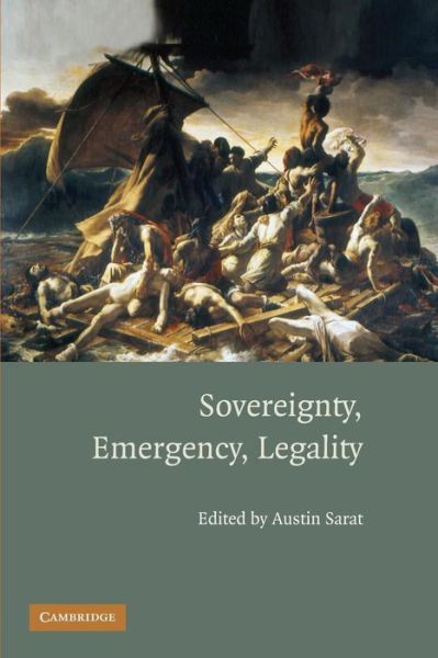 Cover for Austin Sarat · Sovereignty, Emergency, Legality (Paperback Book) (2013)