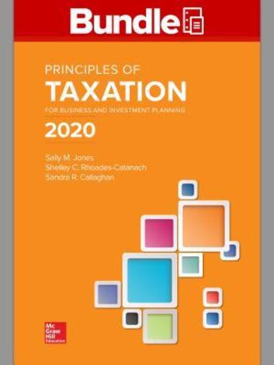 Cover for Sally Jones · GEN COMBO LL PRINCIPLES of TAXATION for BUSINESS &amp; INVESTMENT PLANNING with CONNECT Access Card (N/A) (2019)