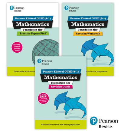 Cover for Harry Smith · New Pearson Revise Edexcel GCSE Mathematics Foundation Complete Revision &amp; Practice Bundle - 2025 and 2026 exams - Pearson Revise (Book) (2023)