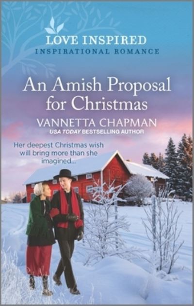 Cover for Vannetta Chapman · An Amish Proposal for Christmas (Paperback Book) (2022)