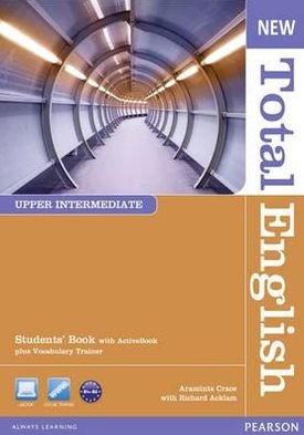 Cover for Araminta Crace · New Total English Upper Intermediate Students' Book with Active Book Pack - Total English (Bok) (2011)