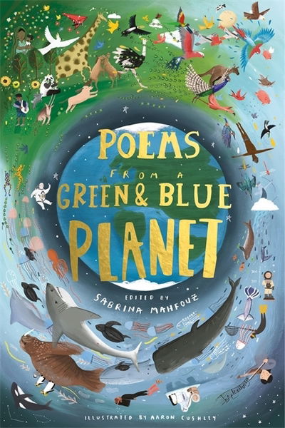 Cover for Sabrina Mahfouz · Poems from a Green and Blue Planet (Hardcover Book) (2019)