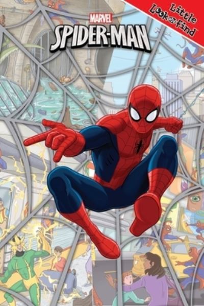 Cover for Pi Kids · Marvel Spider-Man: Little Look and Find (Hardcover Book) (2017)