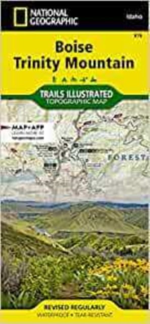 Boise, Trinity Mountain Map - National Geographic Maps - Books - National Geographic Maps - 9781566958240 - September 15, 2022