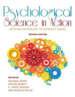 Cover for Meliksah Demir · Psychological Science in Action: Applying Psychology to Everyday Issues (Paperback Book) [Revised edition] (2012)