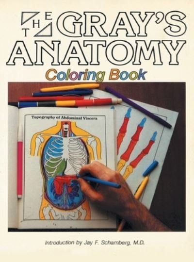 Cover for Henry Gray F.R.S. · Gray's Anatomy Coloring Book (Book) (2017)