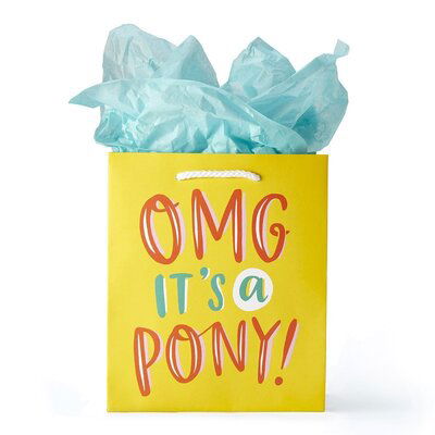 Em & Friends OMG Pony Gift Bag - Em & Friends - Books - Knock Knock - 9781642443240 - 2019