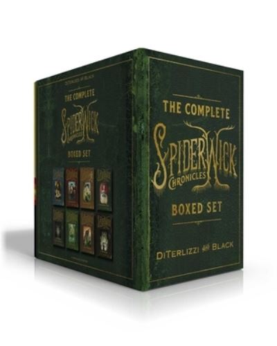 Cover for Tony DiTerlizzi · The Complete Spiderwick Chronicles Boxed Set: The Field Guide; The Seeing Stone; Lucinda's Secret; The Ironwood Tree; The Wrath of Mulgarath; The Nixie's Song; A Giant Problem; The Wyrm King - The Spiderwick Chronicles (Inbunden Bok) (2023)