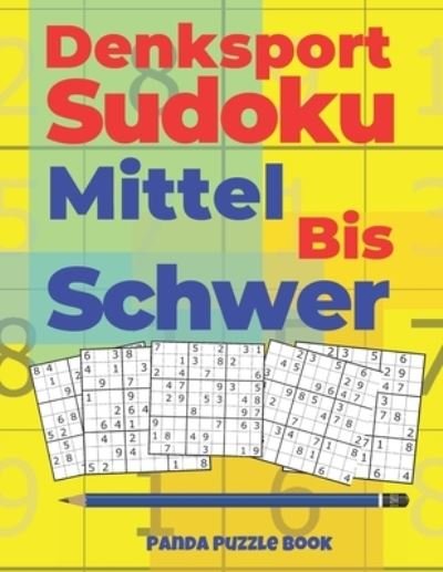 Cover for Panda Puzzle Book · Denksport Sudoku Mittel Bis Schwer (Taschenbuch) (2019)