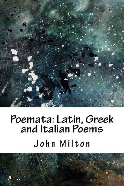 Cover for John Milton · Poemata (Taschenbuch) (2018)