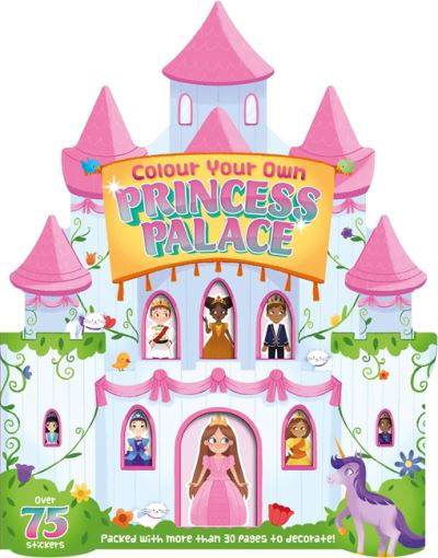 Colour Your Own Princess Palace - Igloo Books - Książki - Bonnier Books Ltd - 9781801086240 - 31 lipca 2022