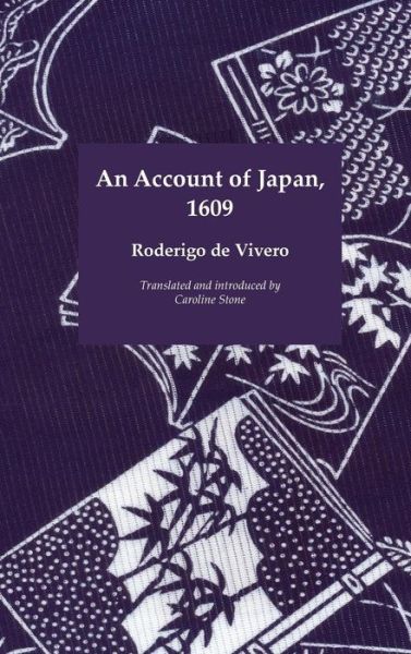 Cover for Roderigo De Vivero · An Account of Japan, 1609 (Hardcover Book) (2015)