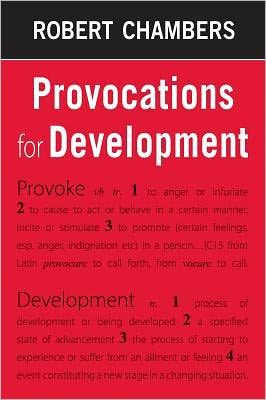 Cover for Professor Robert Chambers · Provocations for Development (Hardcover Book) (2012)