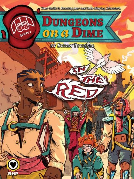 Cover for Brian Tyrrell · In the Red: Quest 1 - Dungeons on a Dime (Paperback Book) (2020)